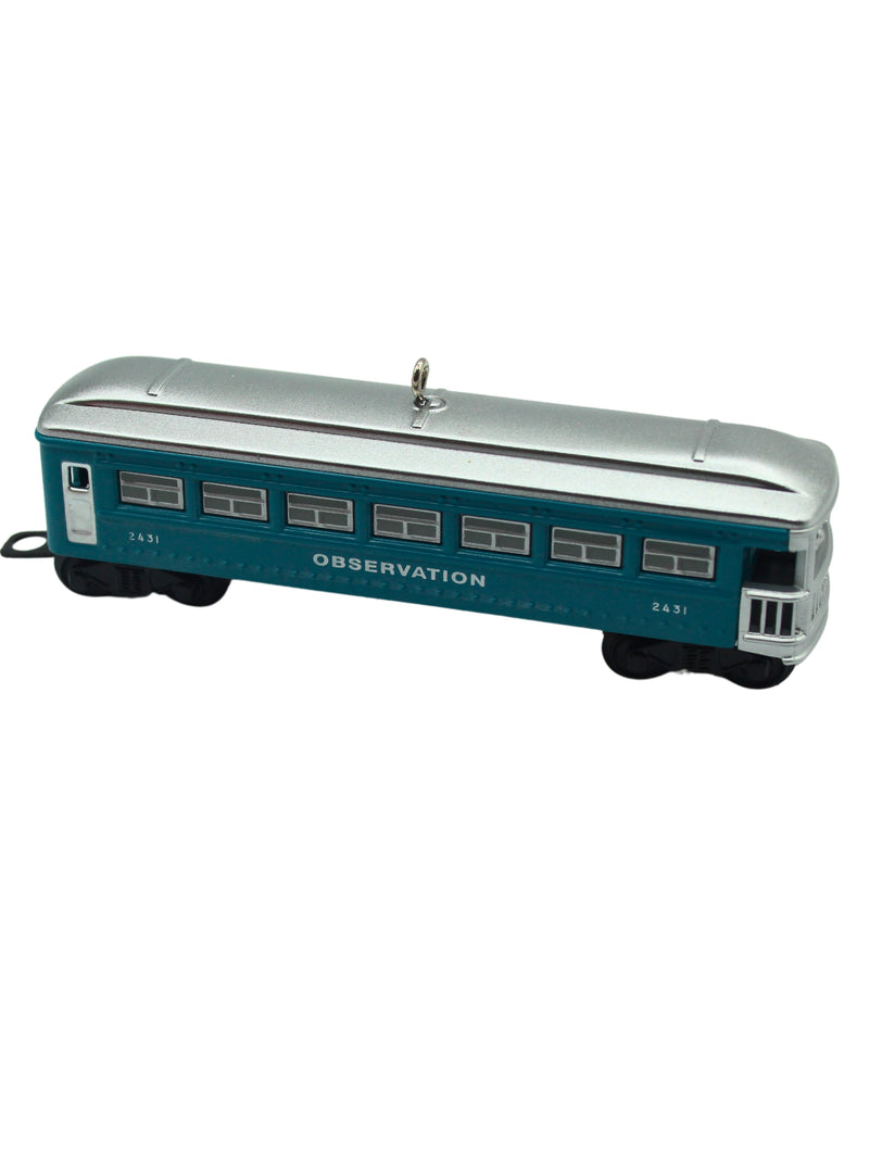 Hallmark Ornament: 2021 Observation Car | 2431 | QXI7295