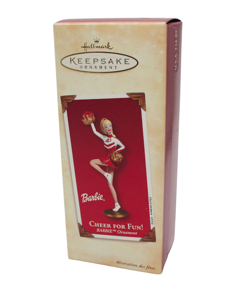 Hallmark Ornament: 2002 Cheer for Fun! | QXI8306 | Barbie