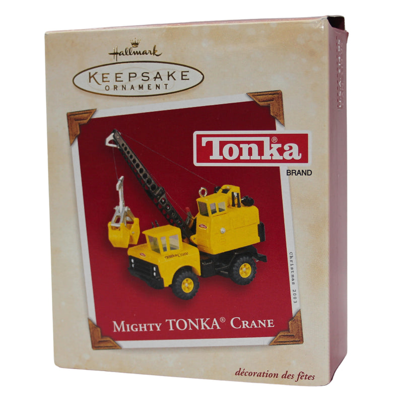 Hallmark Ornament: 2003 Mighty Tonka Crane | QXI8367