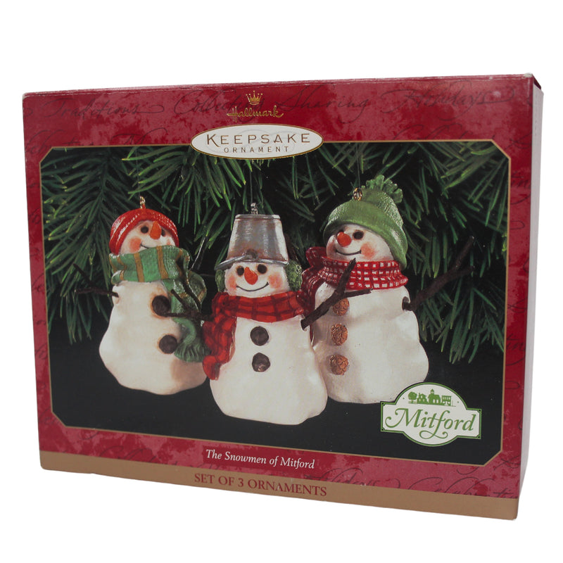 Hallmark Ornament: 1999 The Snowmen of Mitford | QXI8587