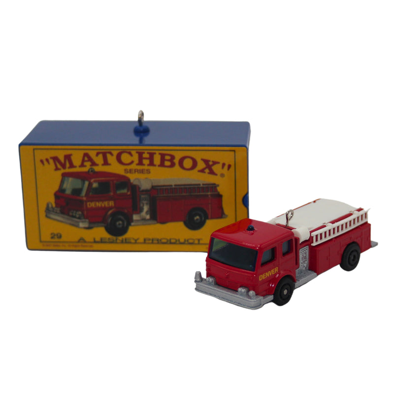 Hallmark Ornament: 2002 29-C Fire Pumper Set | QXI8846 | 50th Anniversary