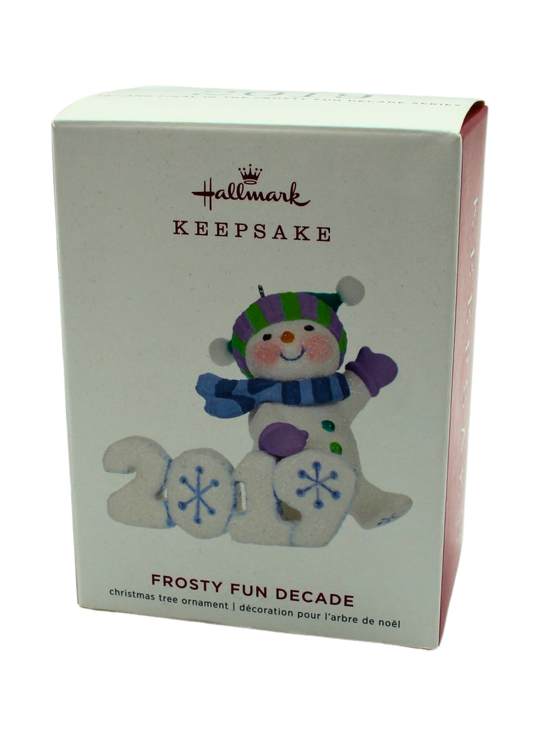 Hallmark Ornament: 2019 Frosty Fun Decade | QXR9029