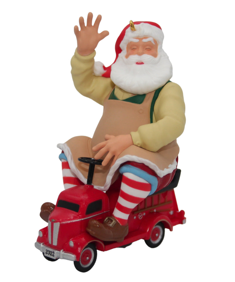 Hallmark Ornament: 2022 Toymaker Santa | QXR9053 | 23rd in Series