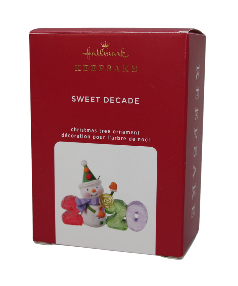 Hallmark Ornament: 2020 Sweet Decade | QXR9134 | 1st in series