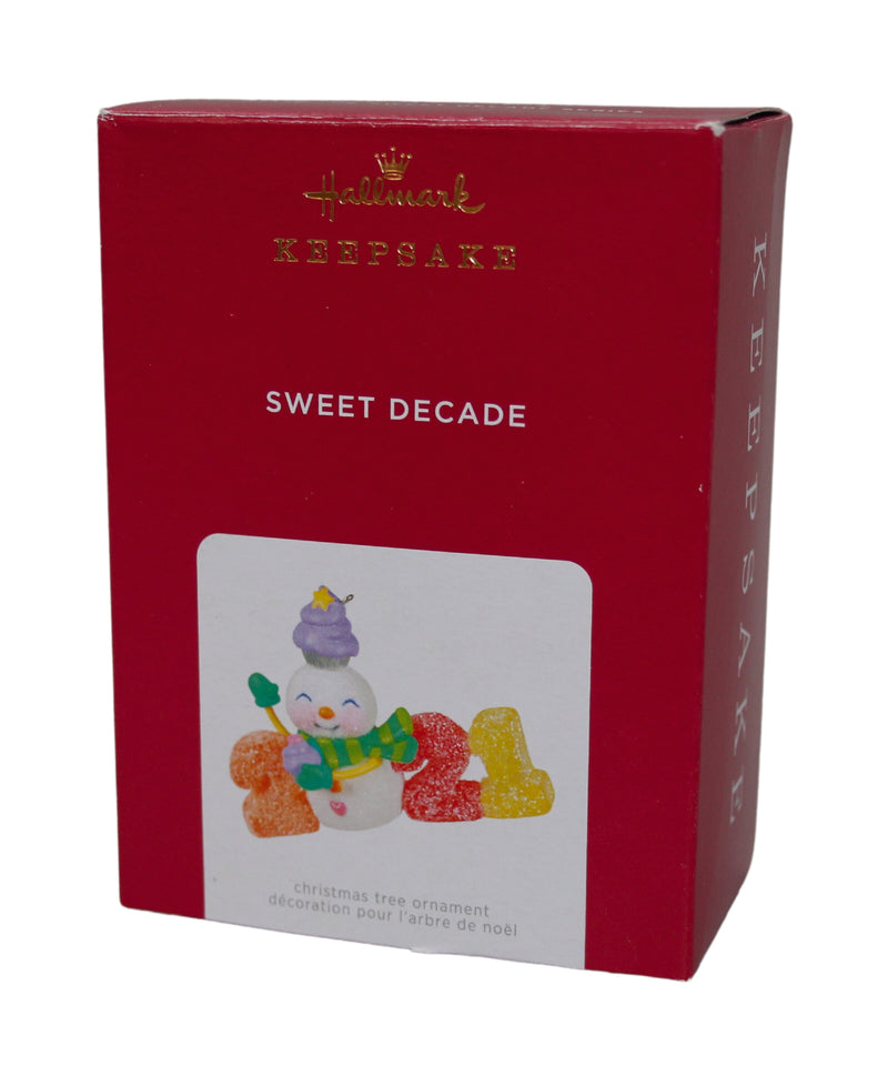 Hallmark Ornament: 2021 Sweet Decade | QXR9135 | 2nd in series