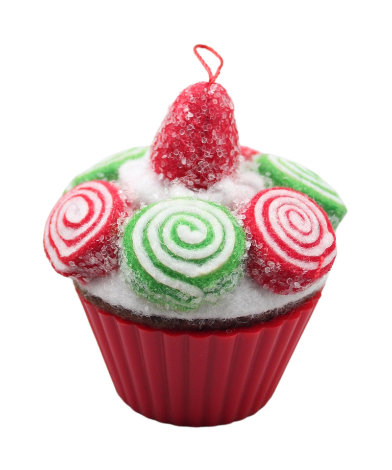 Hallmark Ornament: 2019 Pinwheel Sweetness | QXR9479 | Christmas Cupcakes