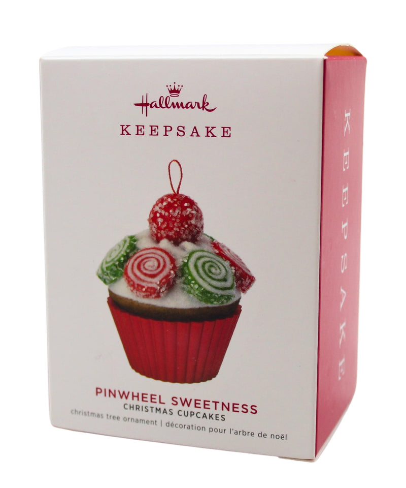 Hallmark Ornament: 2019 Pinwheel Sweetness | QXR9479 | Christmas Cupcakes