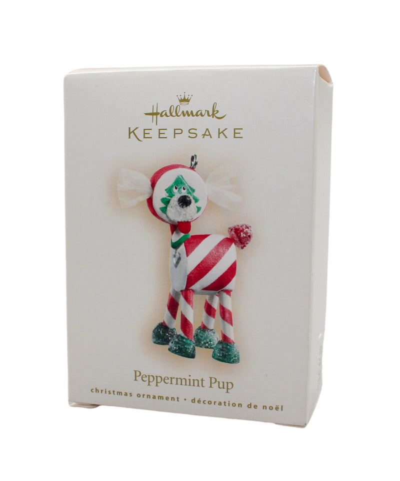 Hallmark Ornament: 2007 Peppermint Pup | WD4095