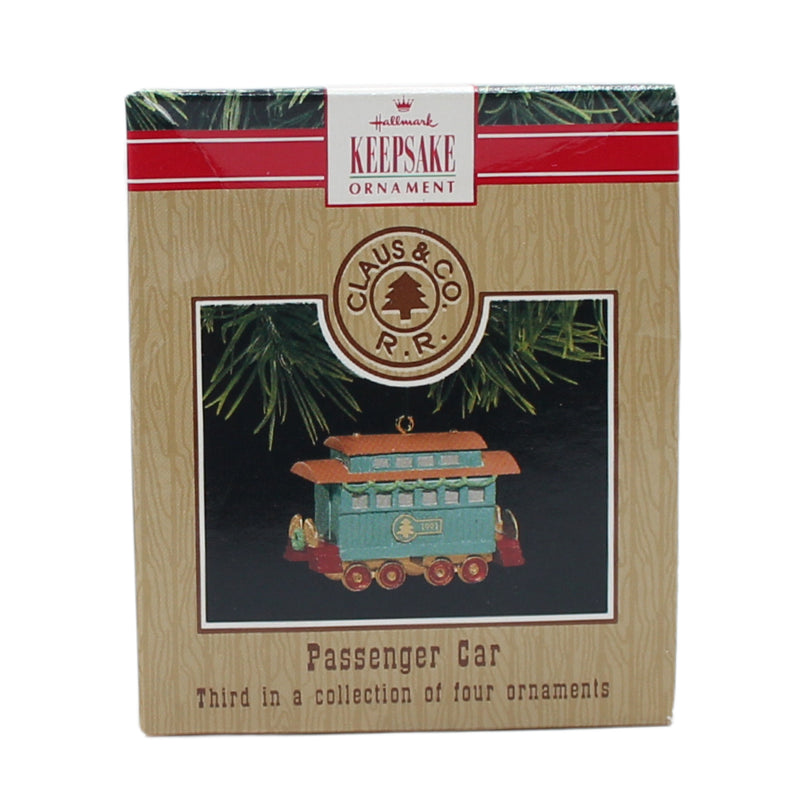 Hallmark Ornament: 1991 Claus & Co R.R. Passenger Car | XPR9732