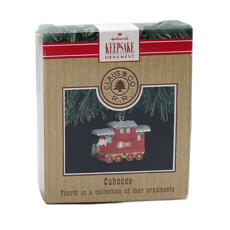 Hallmark Ornament: 1991 Claus & Co R.R. Caboose | XPR9733