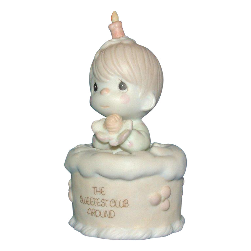 Precious Moments Figurine: b0003 The Sweetest Club Around | Birthday Club