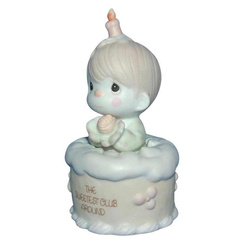 Precious Moments Figurine: B0103 The Sweetest Club Around | Birthday Club Charter Member