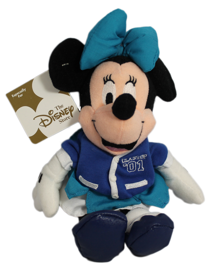 Disney Plush: Minnie Mouse in Letterman Jacket