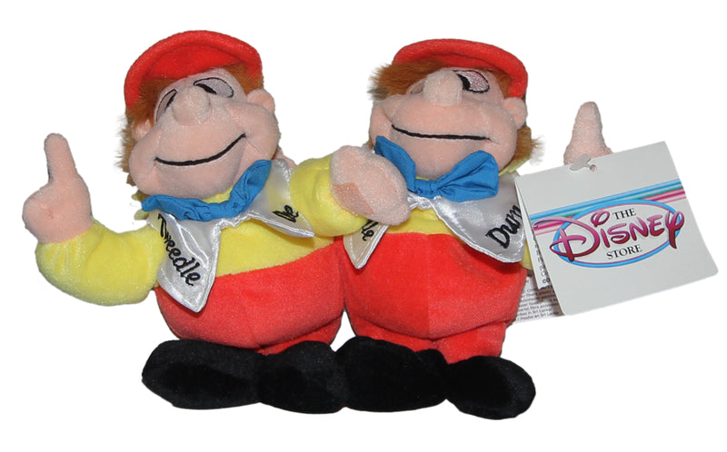 Disney Plush: Alice in Wonderland's Tweedle Dee & Tweedle Dum