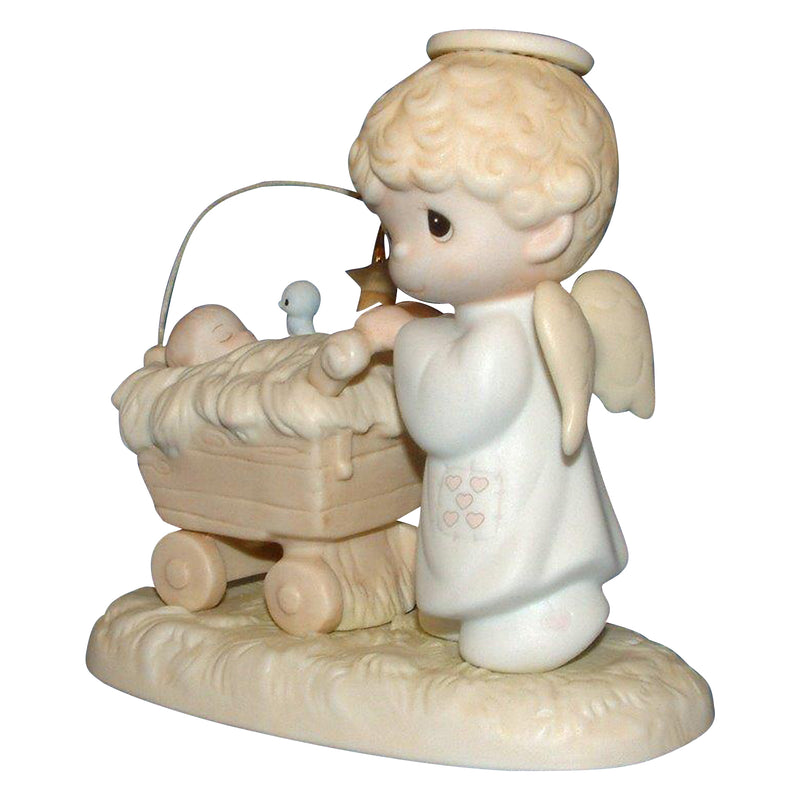 Precious Moments Figurine: e0509 Bringing God's Blessing to You