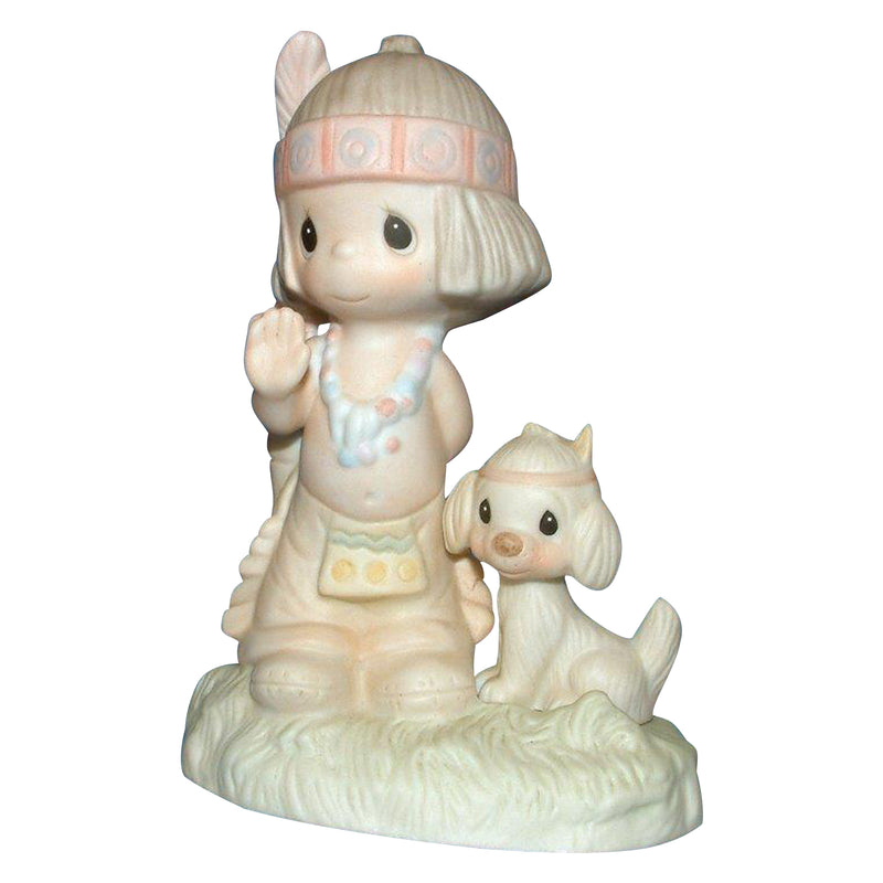 Precious Moments Figurine: E-1380B O, How I Love Jesus