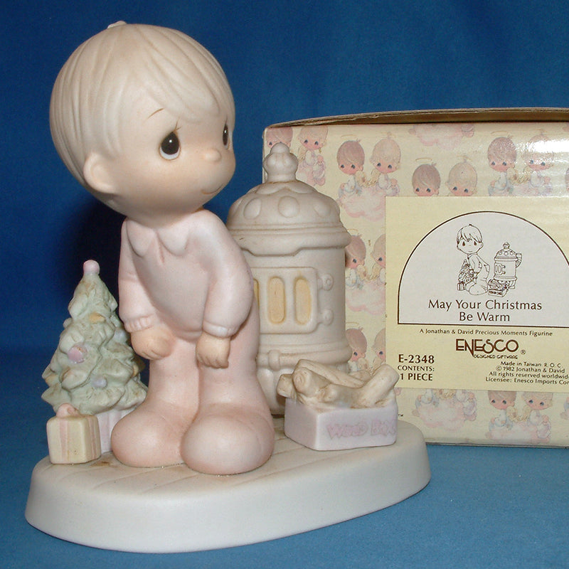 Precious Moments Figurine: E-2348 May Your Christmas Be Warm