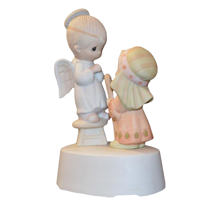 Precious Moments Figurine: E-2809 Jesus is Born | Hark, the Herald Angels Sing