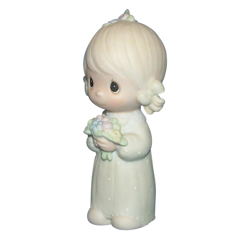 Precious Moments Figurine: E-2845 Junior Bridesmaid