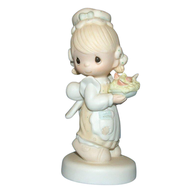 Precious Moments Figurine: E-7157 There is Joy in Serving Jesus