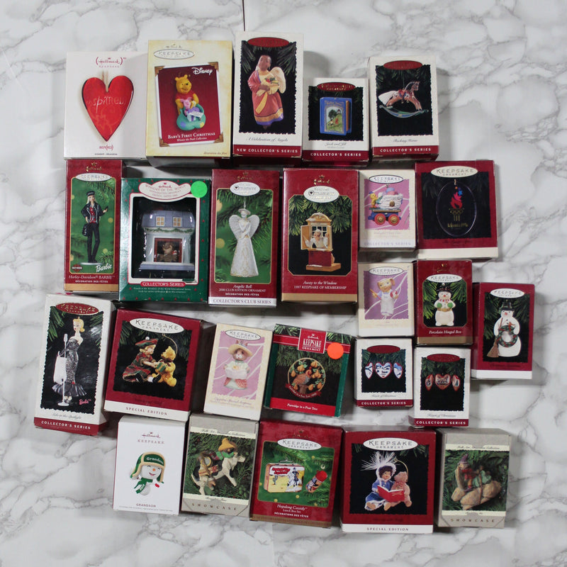 Hallmark Ornament Mystery Box - Random Lot of 75 Ornaments with boxes