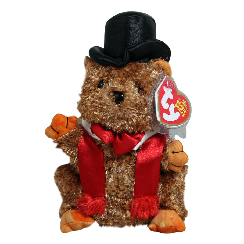 Ty Beanie Baby: Punxsutawney Phil 2007 the Groundhog