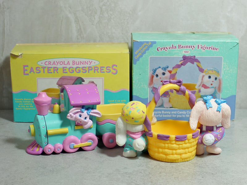 Hallmark & Crayola: Easter Bunny Egg Cart & Eggspress Train