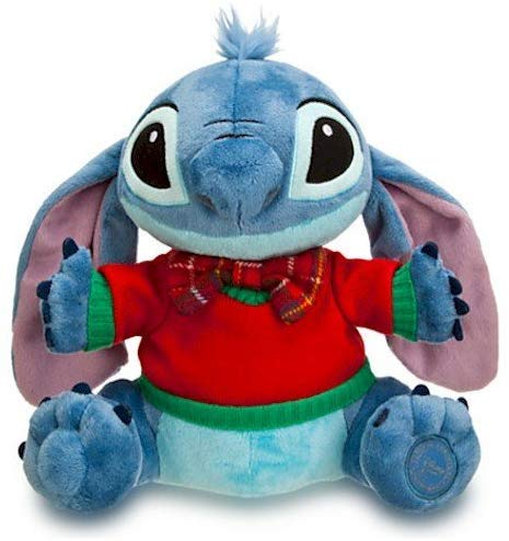 Disney Plush: Lilo & Stitch- Stitch in Christmas Sweater