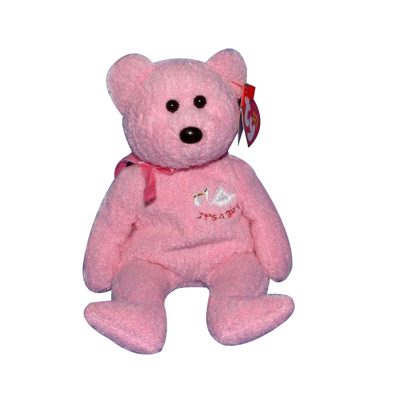 Ty Beanie Baby: Baby Girl the Bear