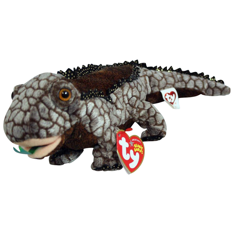 Ty Beanie Baby: Bali the brown the Komodo Dragon