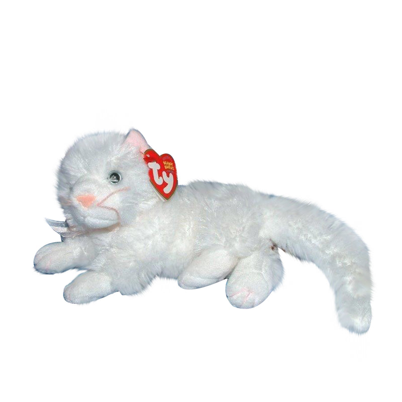 Ty Beanie Baby: Bianca the Cat - Lying Down