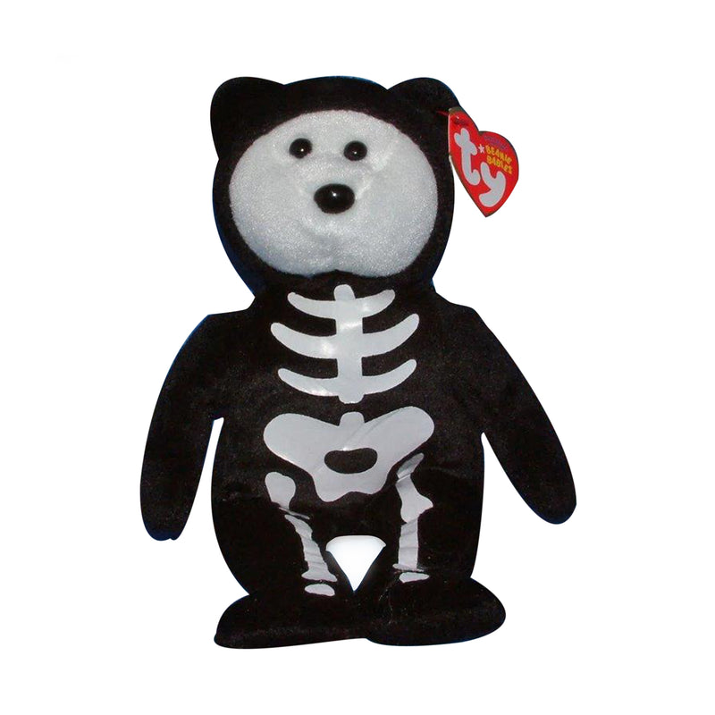 Ty Beanie Baby: Boneses the Skeleton Bear