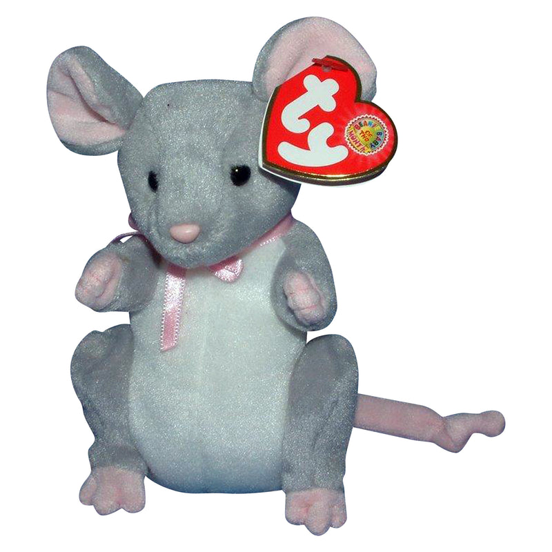 Ty Beanie Baby: Breadcrumbs the Mouse BBOM May 2005