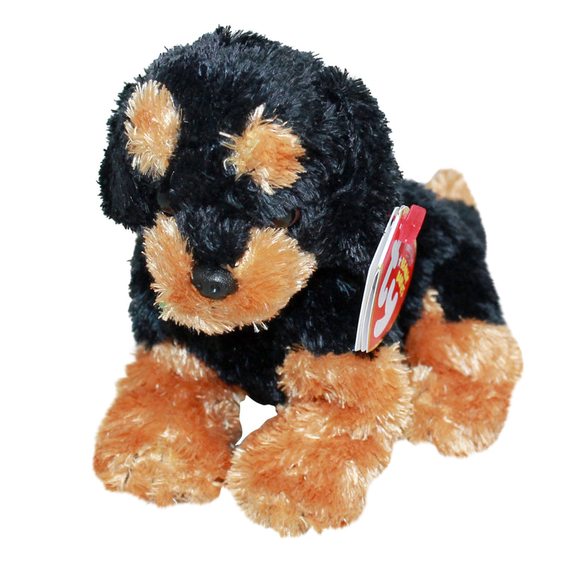 Ty Beanie Baby: Brutus the Rottweiler Dog - Standing