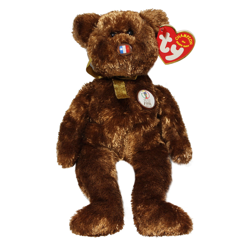 Ty Beanie Baby: Champion France FIFA World Cup Bear