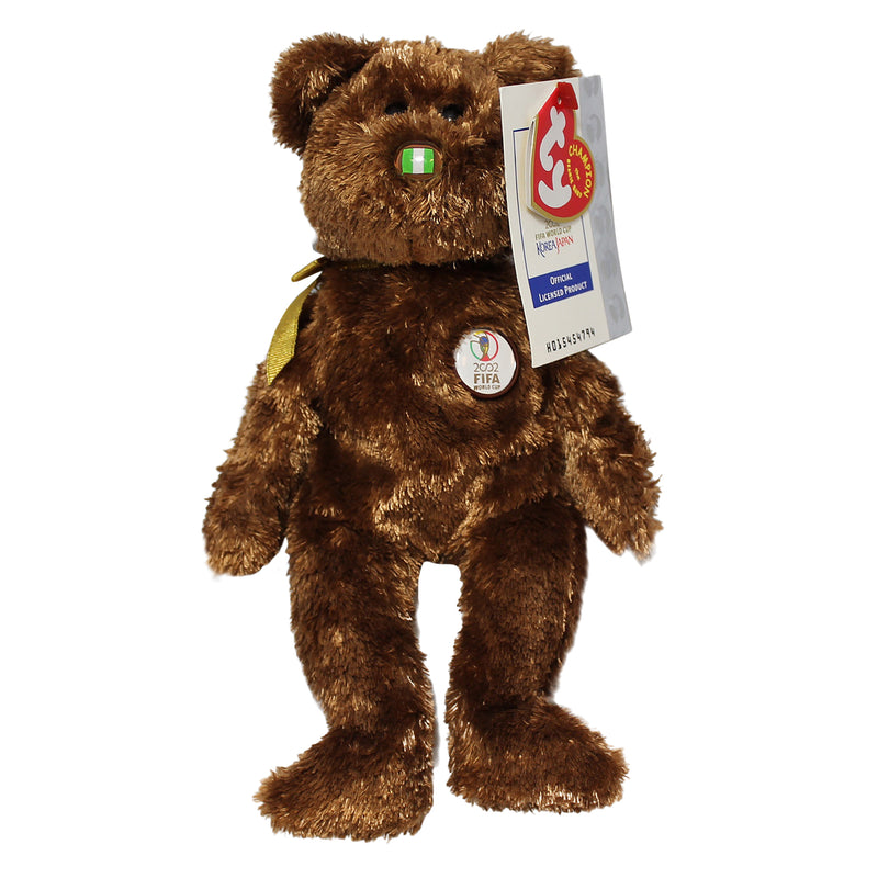 Ty Beanie Baby: Champion Nigeria FIFA World Cup Bear