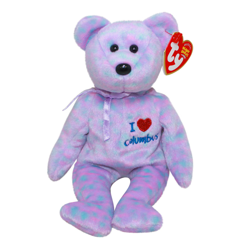 Ty Beanie Baby: I Love Columbus the Bear