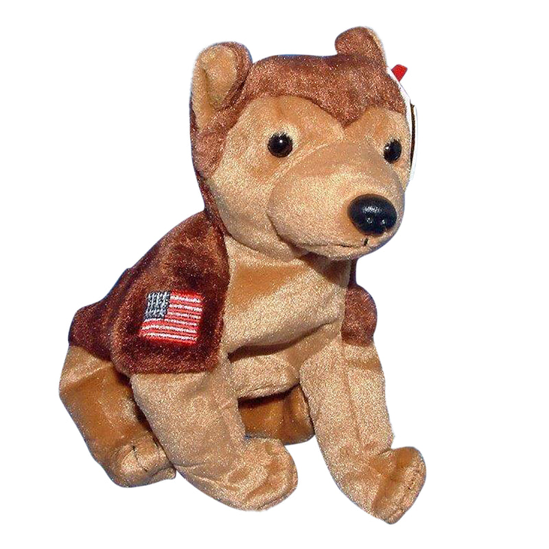 Ty Beanie Baby: Courage the Dog