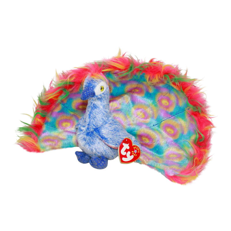 Ty Beanie Baby: Flashy the Peacock