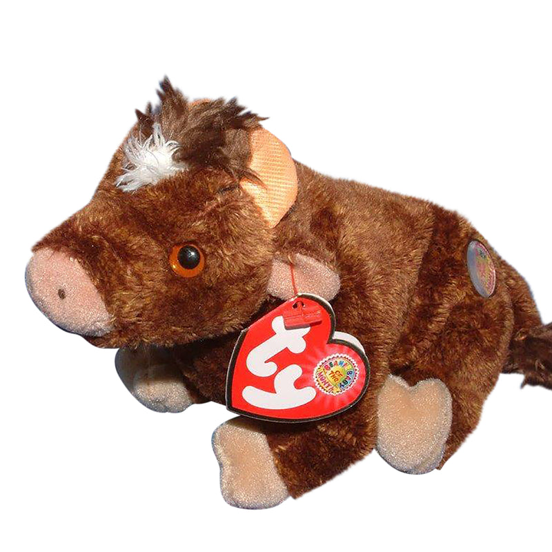 Ty Beanie Baby: Jersey the Bull BBOM January 2004