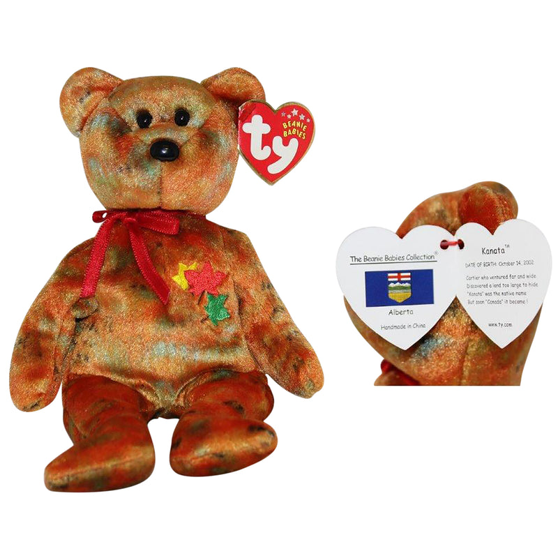 Ty Beanie Baby: Kanata the Bear - Alberta