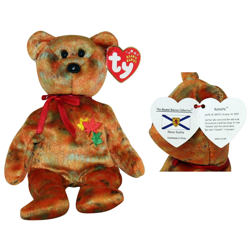 Ty Beanie Baby: Kanata the Bear - Nova Scotia