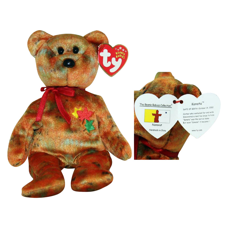 Ty Beanie Baby: Kanata the Bear - Nunavut