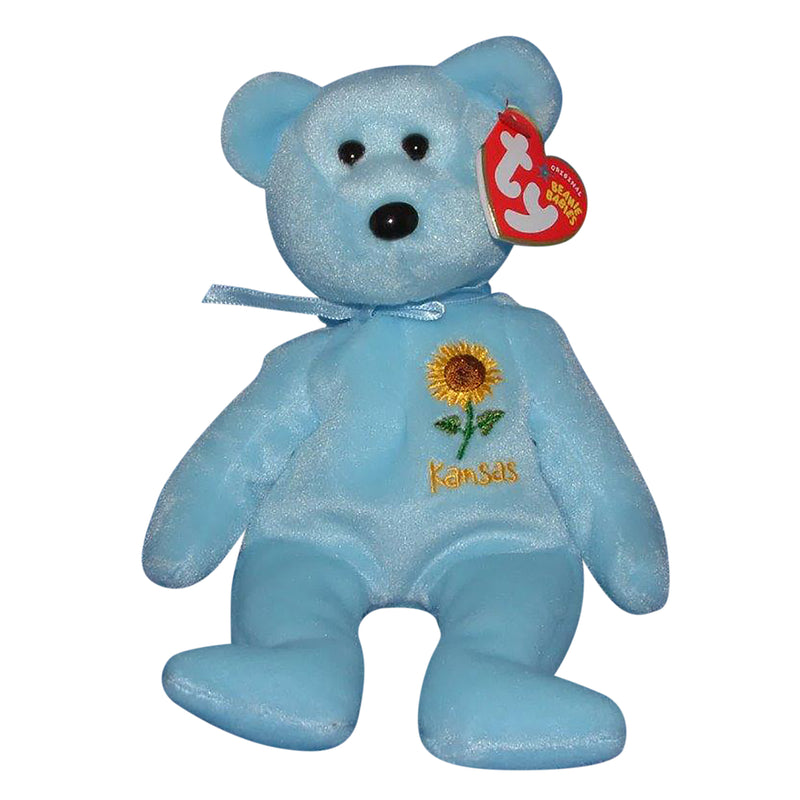 Ty Beanie Baby: Kansas Sunflower the Bear