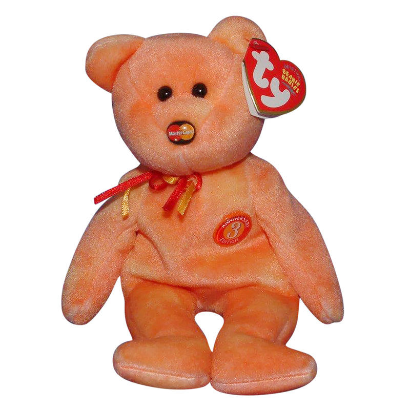 Ty Beanie Baby: M.C. Anniversary 3rd Edition the Bear