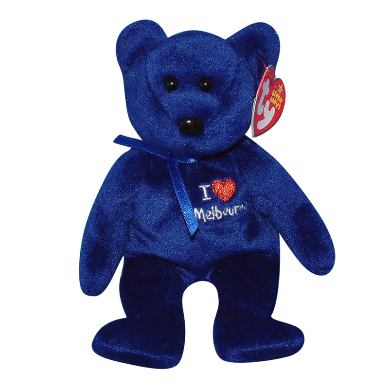 Ty Beanie Baby: I Love Melbourne the Bear