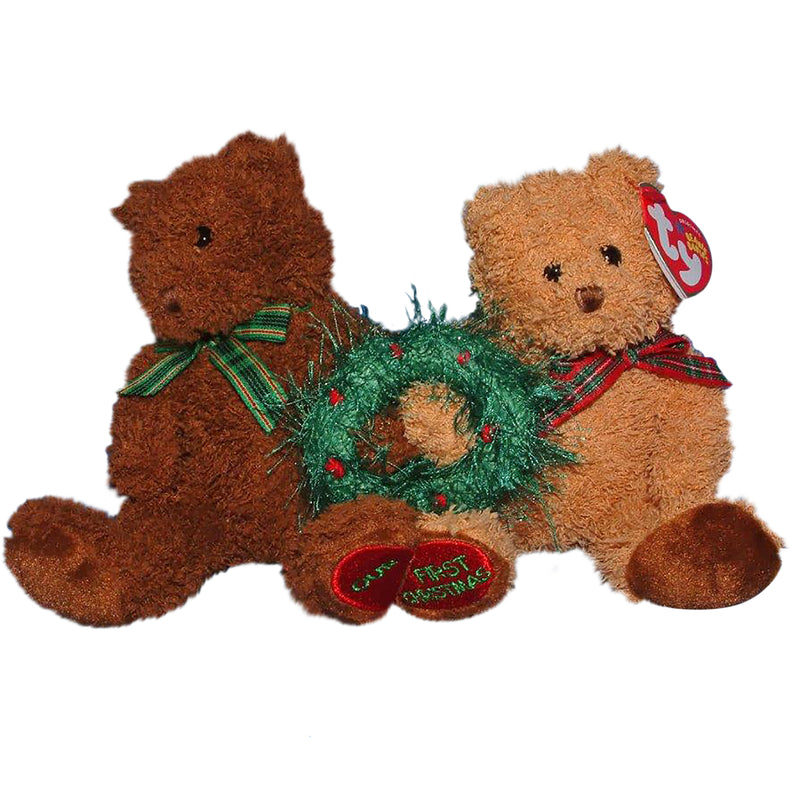 Ty Beanie Baby: Merry kiss-mas the Bear