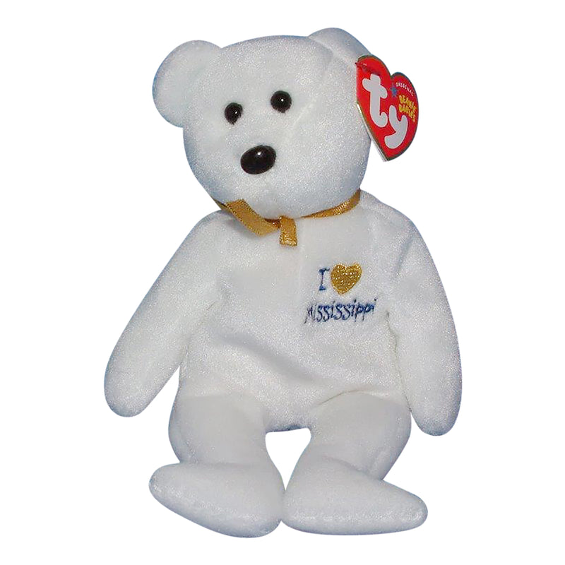 Ty Beanie Baby: I Love Mississippi the Bear