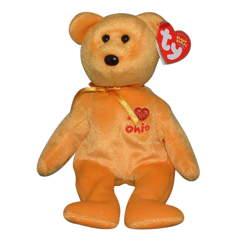 Ty Beanie Baby: I Love Ohio the Bear