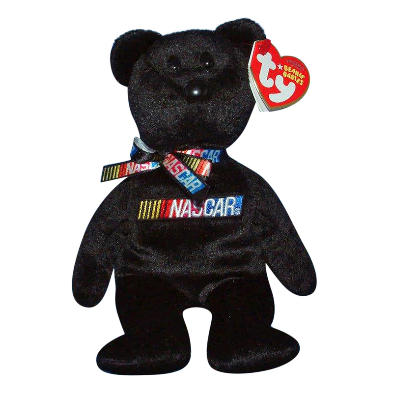 Ty Beanie Baby: Racer the Black Bear